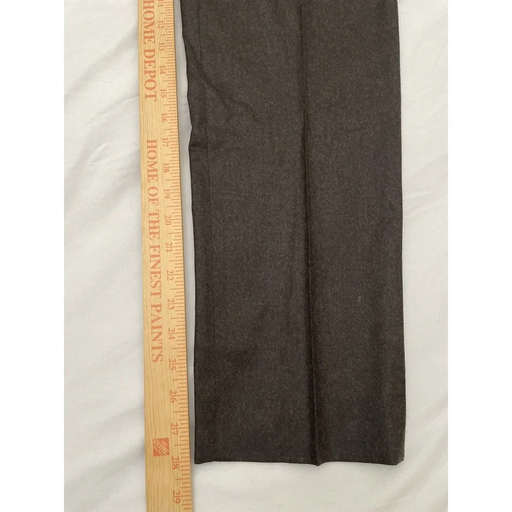 Brooks Brothers Milano 100% Wool Pleated Dress Pants Men's 36x28 Brown
